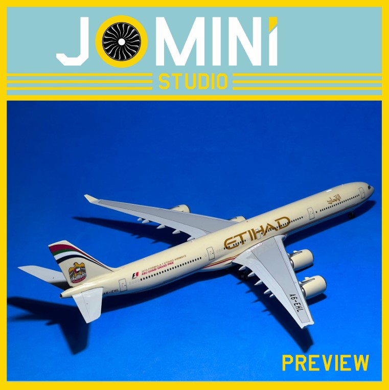 Decal Airbus A340-600 Etihad A6-EHL