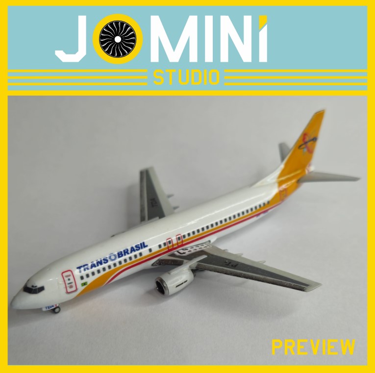 Decal Boeing 737-400 Transbrasil (Atomic) PT-TDA
