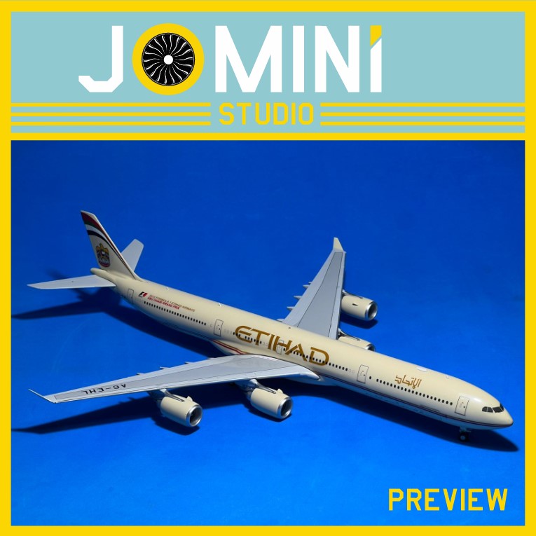 Decal Airbus A340-600 Etihad A6-EHL