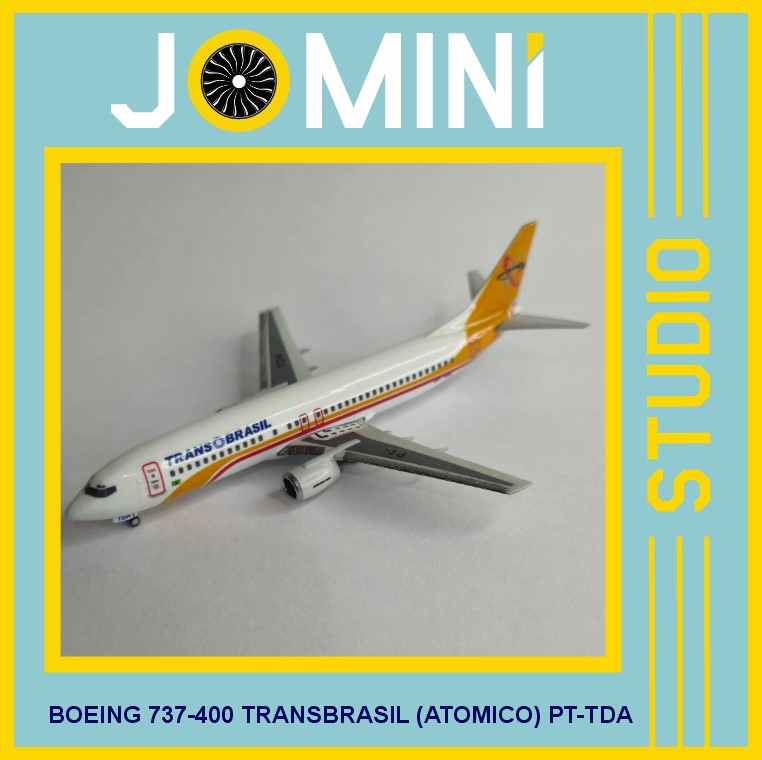 Boeing 737-400 Transbrasil (Atomic) PT-TDA