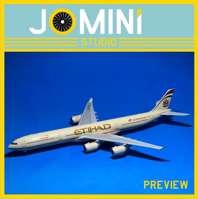 Decal Airbus A340-600 Etihad A6-EHL