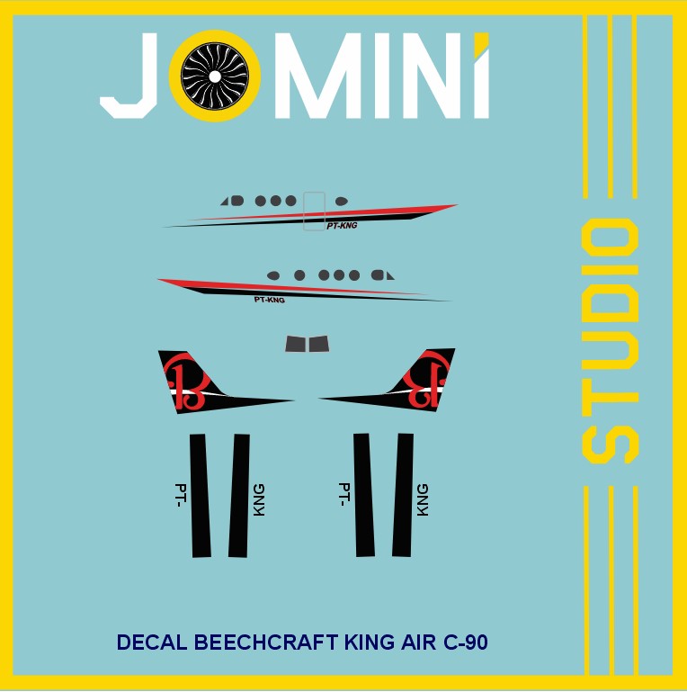 Decal Beechcraft King Air C-90