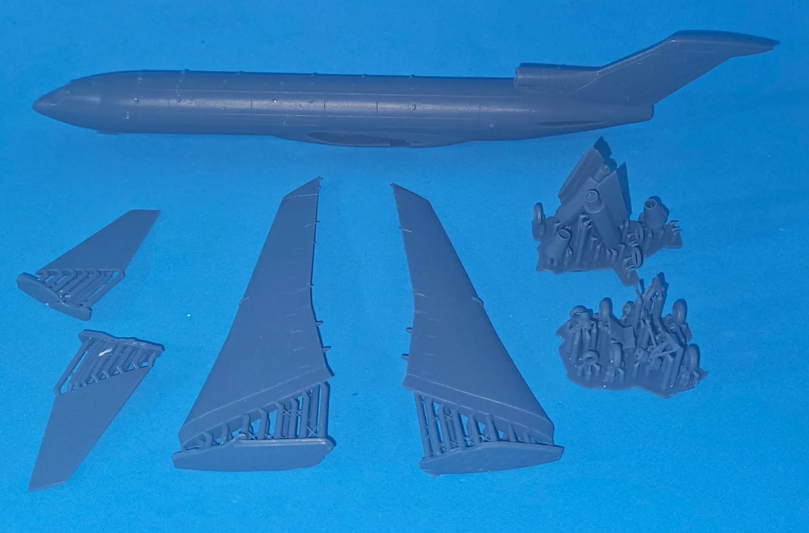 Boeing 727-200 Modelo impresso (para customizar)